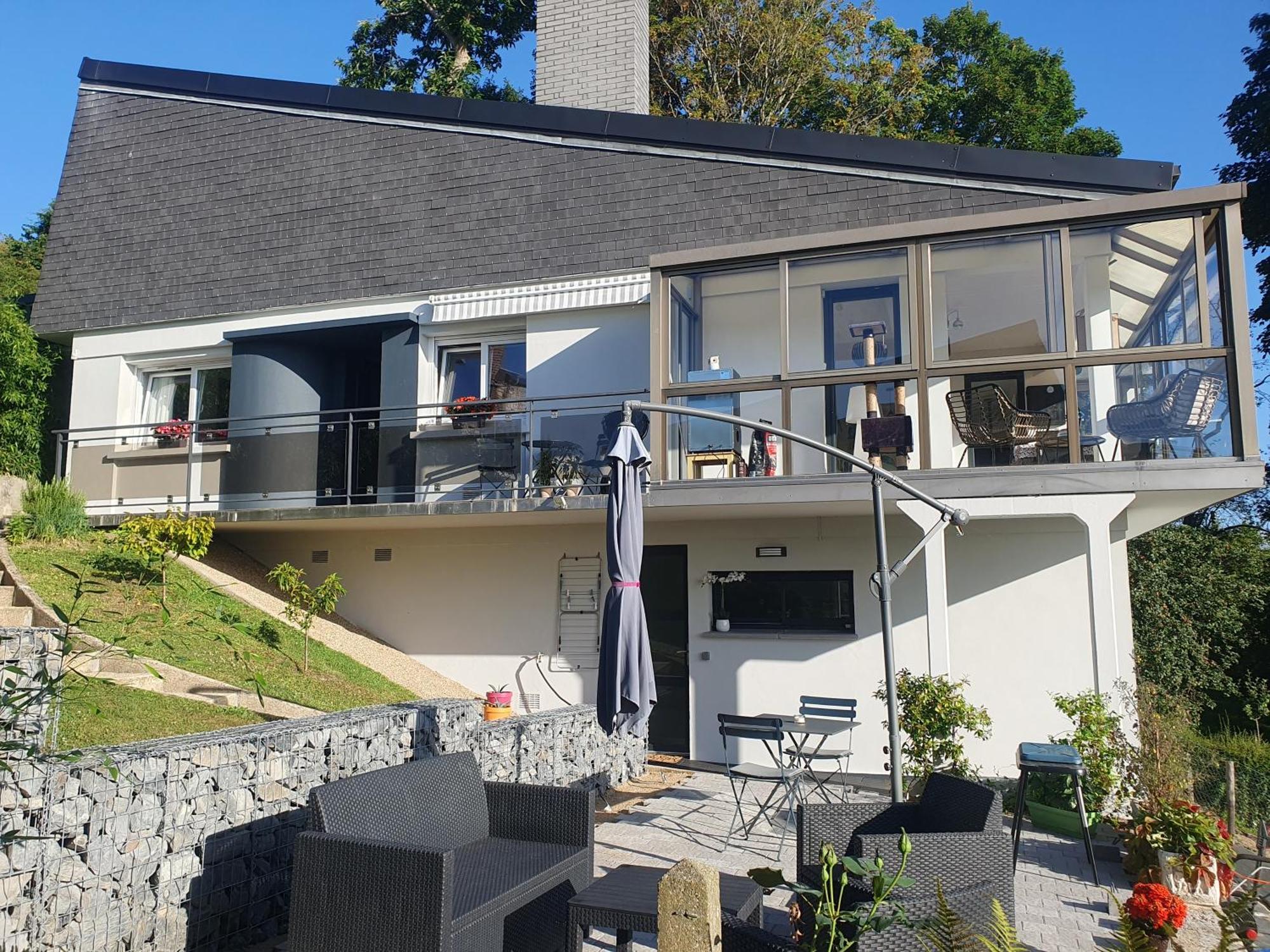 Du Haut Des Rives - Bel Appt Pour 4 Caudebec-en-Caux Luaran gambar